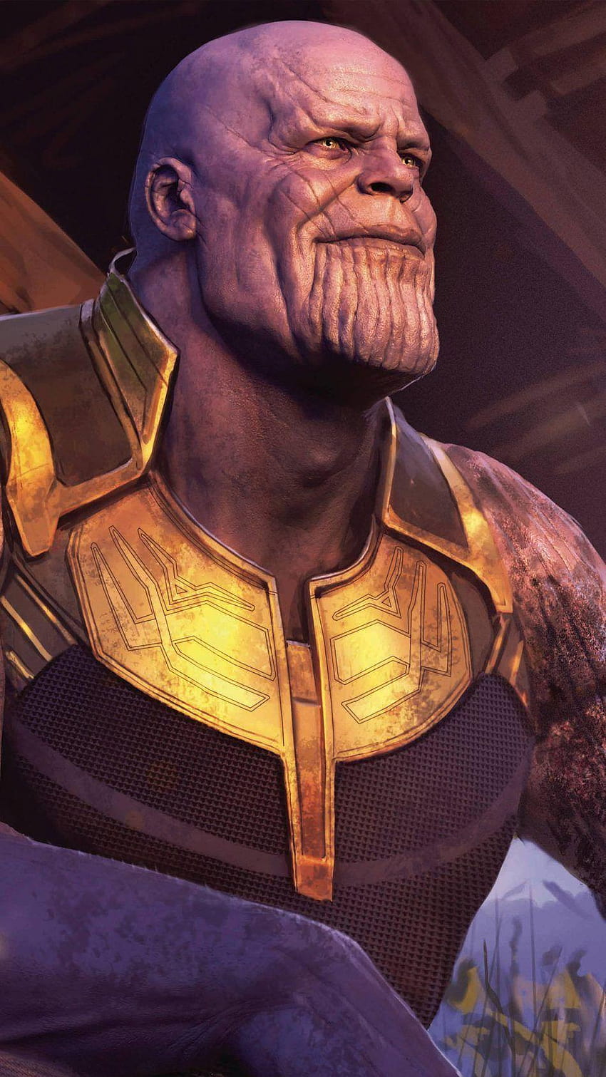 Thanos en Avengers Endgame Pure Ultra, avengers thanos mobile fondo de pantalla del teléfono