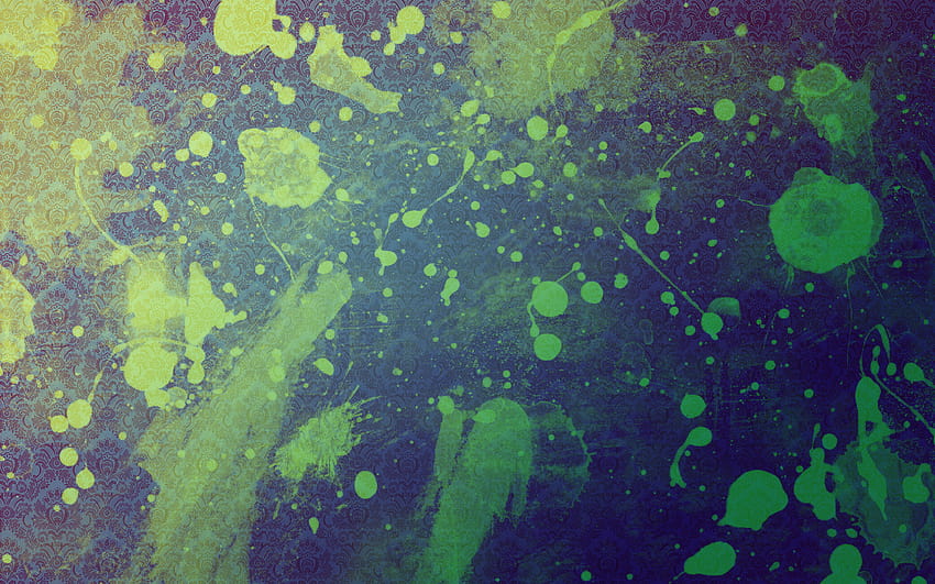 4 Paint Splash, blue yellow white color splash HD wallpaper