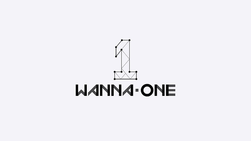 2017 Wanna One, wanna one logo HD wallpaper