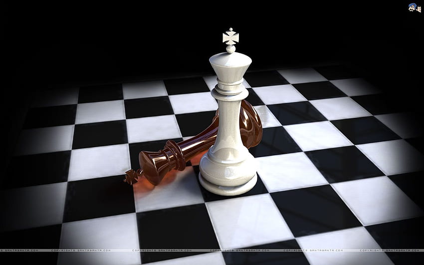 Chess King Queen, reine des échecs Fond d'écran HD