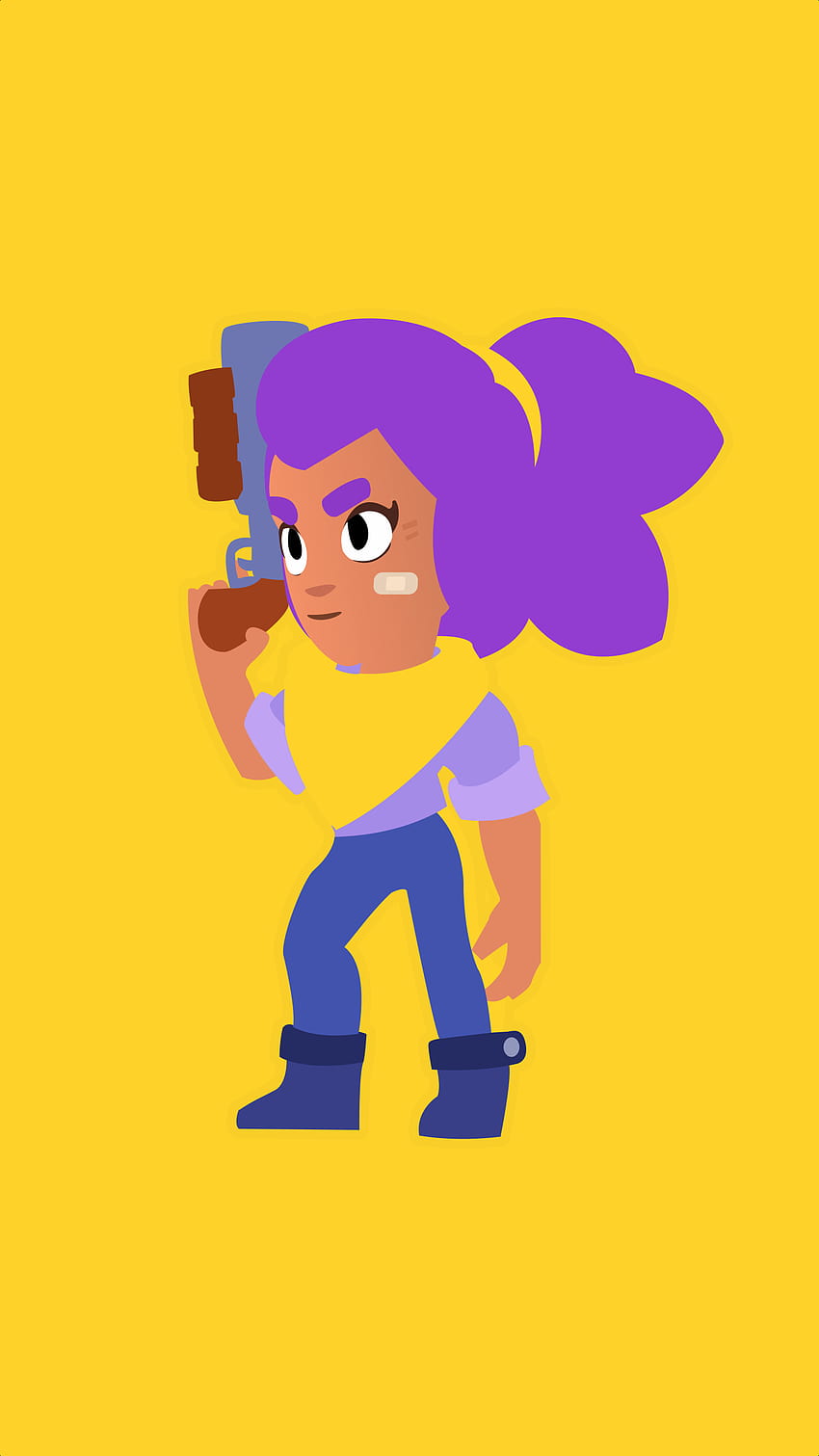 Here is my latest , Shelly : Brawlstars, shelly brawl stars HD phone ...