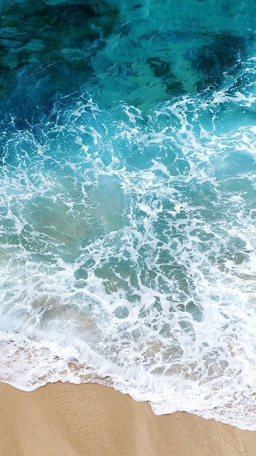 1080x1920 beach, sea, sand, water, transparent, purity, freshness, fo…, beach sand HD phone wallpaper