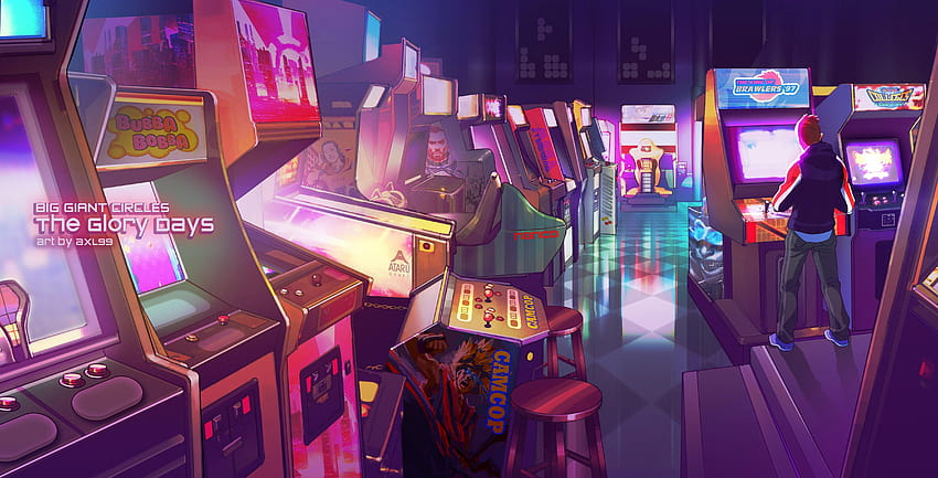 automaty do gier gry retro gry wideo w 2020 r., vintage arcade Tapeta HD