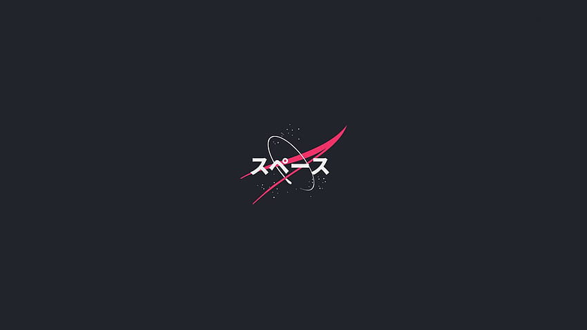 SPACE NASA LOGO JEPANG, Latar belakang, logo jepang Wallpaper HD