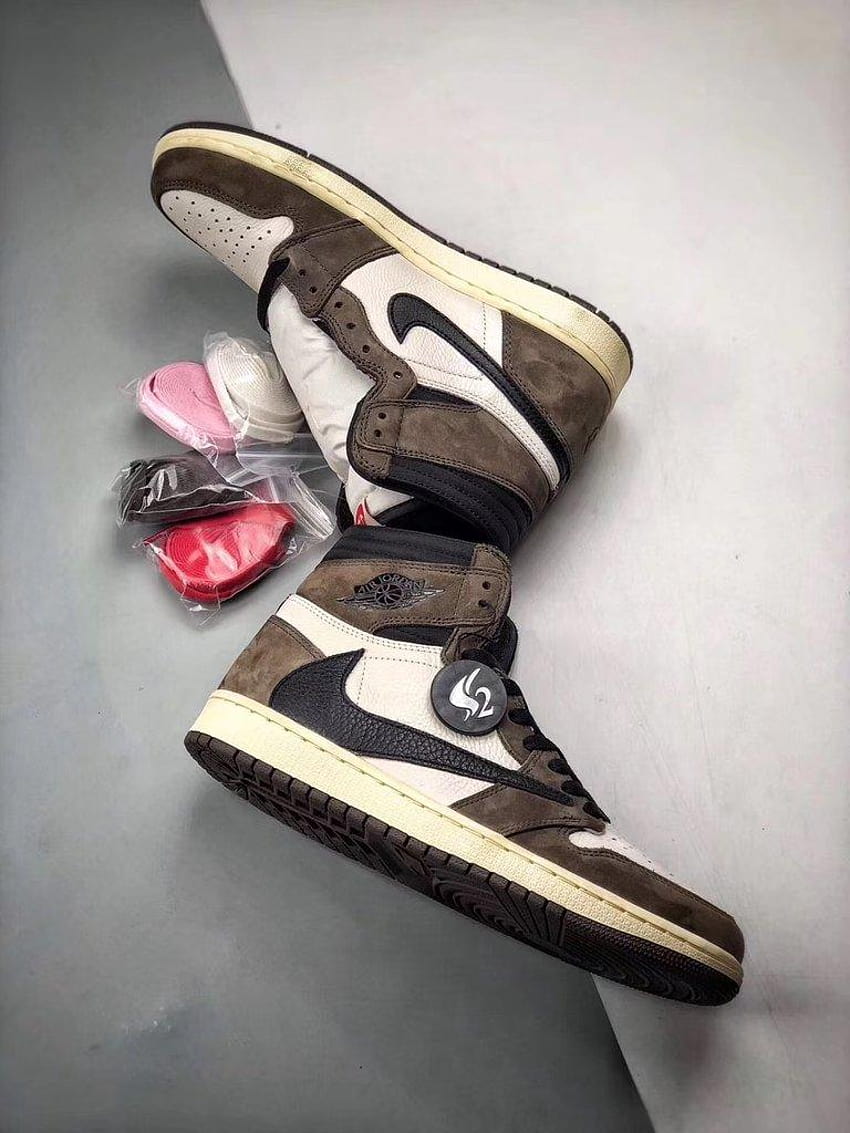 Air Jordan 1 Retro High OG x Travis Scott _Mocha_ – Sneakers, air ...