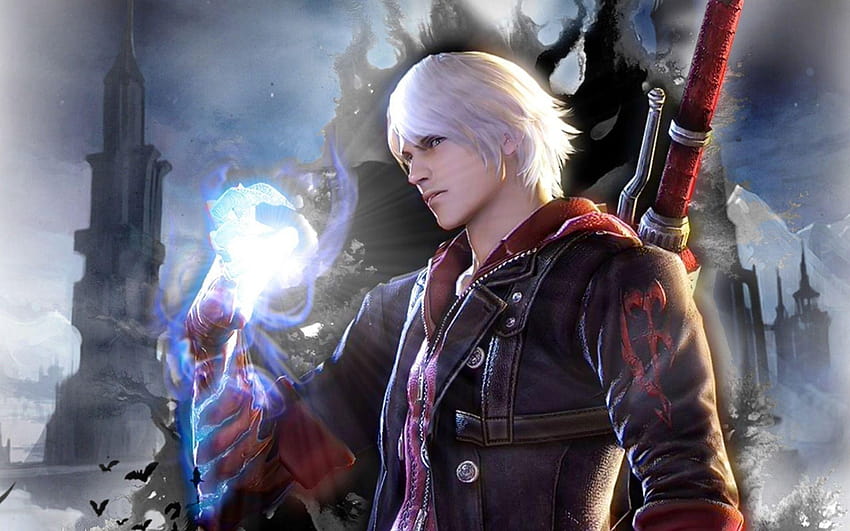 Dante Devil May Cry เกมส์ Devil May Cry 4 ปีศาจอาจร้องไห้ 4 นีโรและดันเต้ วอลล์เปเปอร์ HD