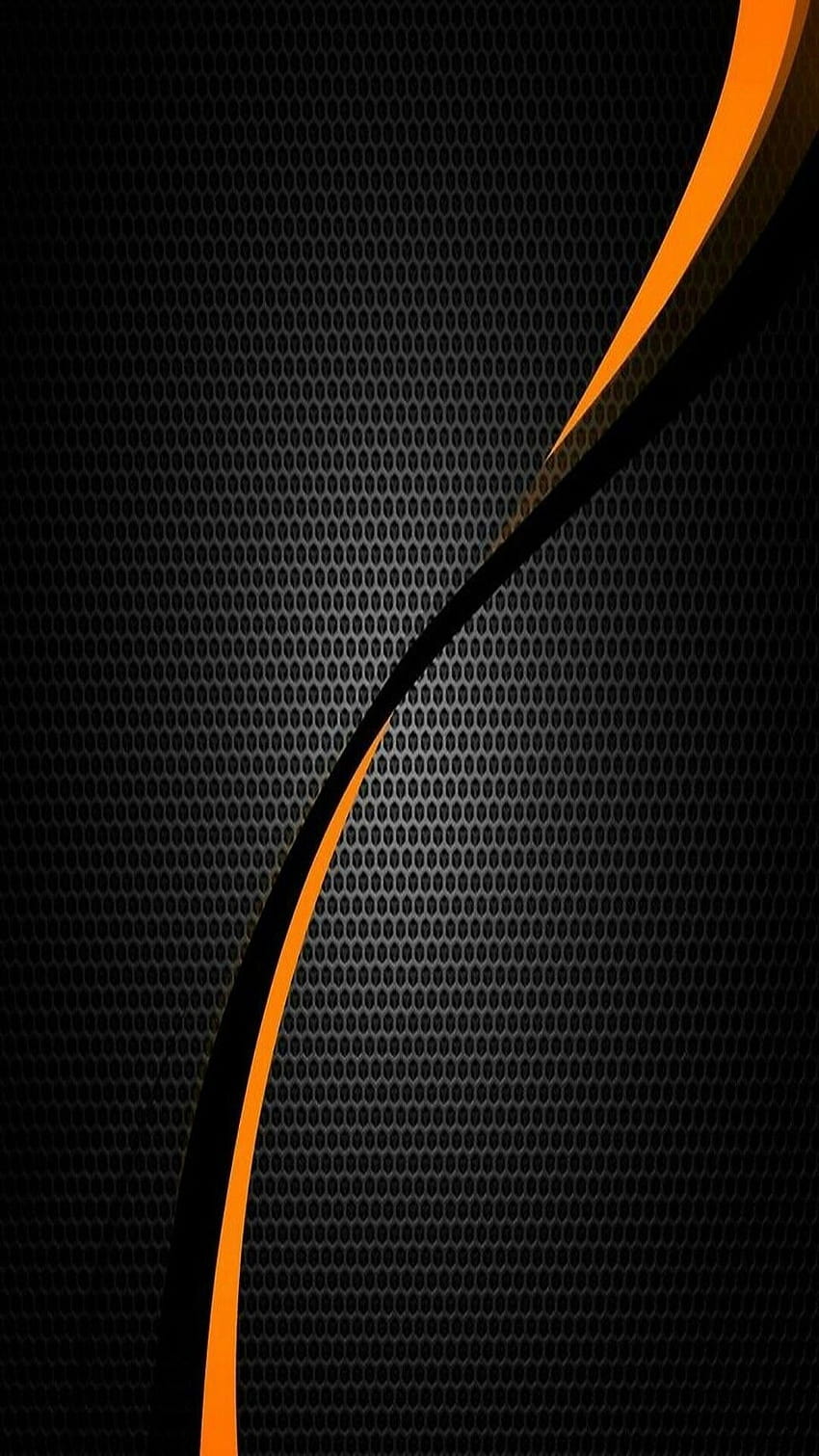 Black Orange iPhone, orange and black mobile HD phone wallpaper