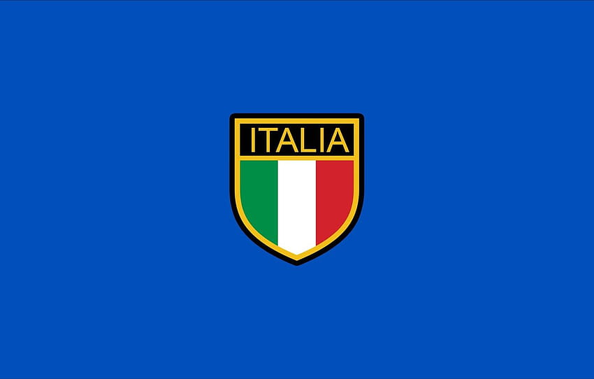 logo, italia, style, blue, tricolor, national, italy, flag, italy national team, backgroud , section текстуры, italy football team 2021 HD wallpaper