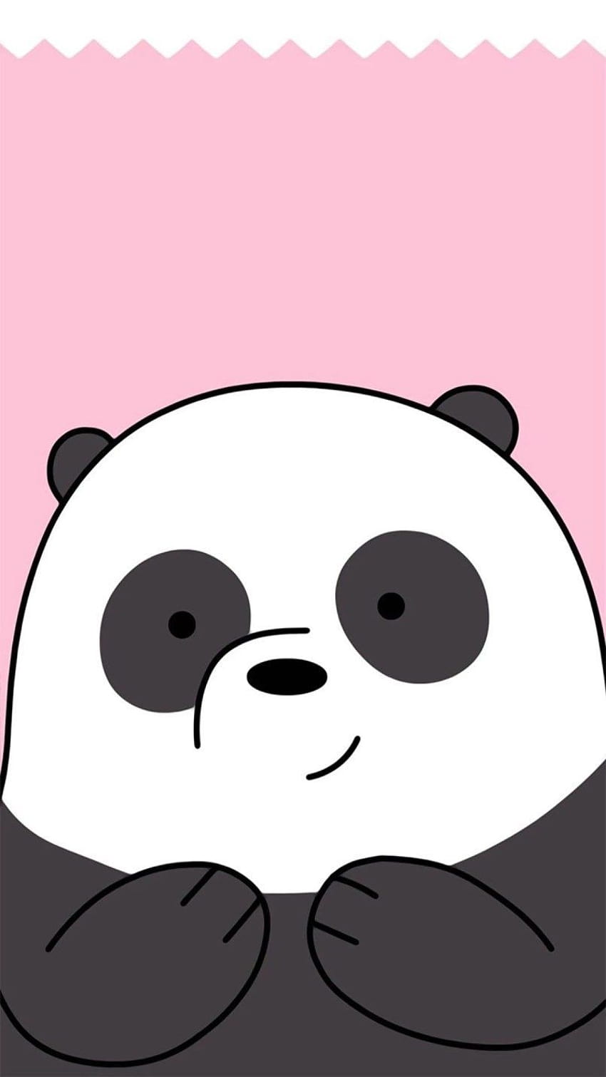 Kawaii Cute Panda, pink kawaii panda HD phone wallpaper