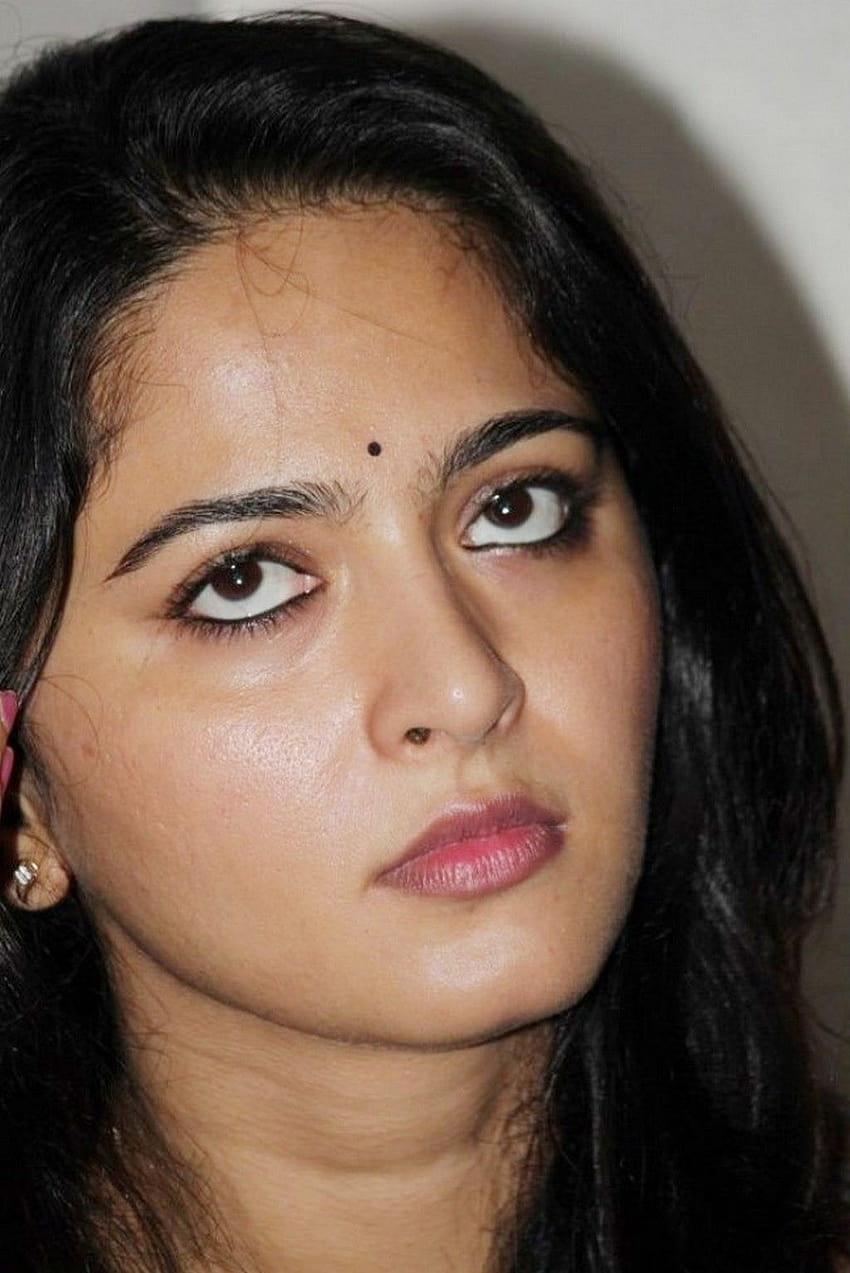 남쪽 여배우 Anushka Shetty Hot Face Close Up, anushka shetty close up full HD 전화 배경 화면
