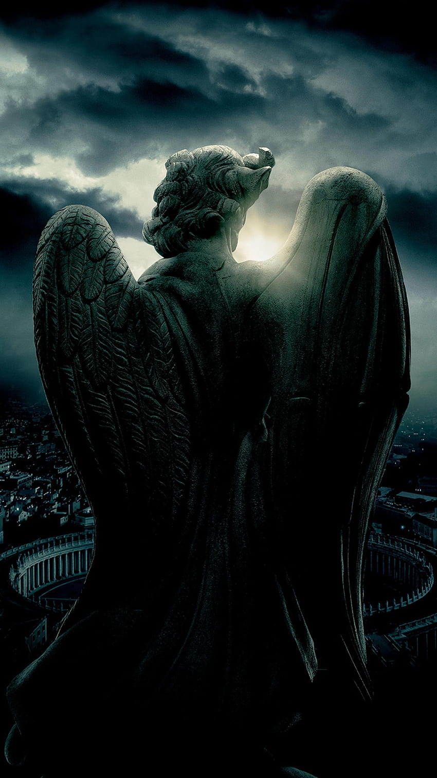 Angel And Demon posted by John Peltier, demon angel HD phone wallpaper