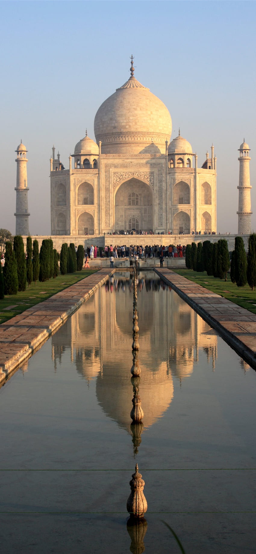 Agra Taj Mahal Red Fort iPhone X, taj mahal iphone HD phone wallpaper