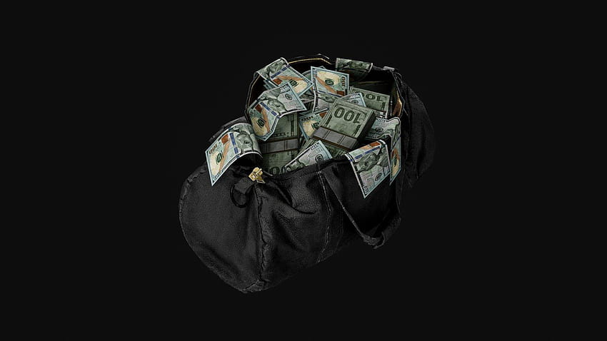 Money Bag, bags of money HD wallpaper