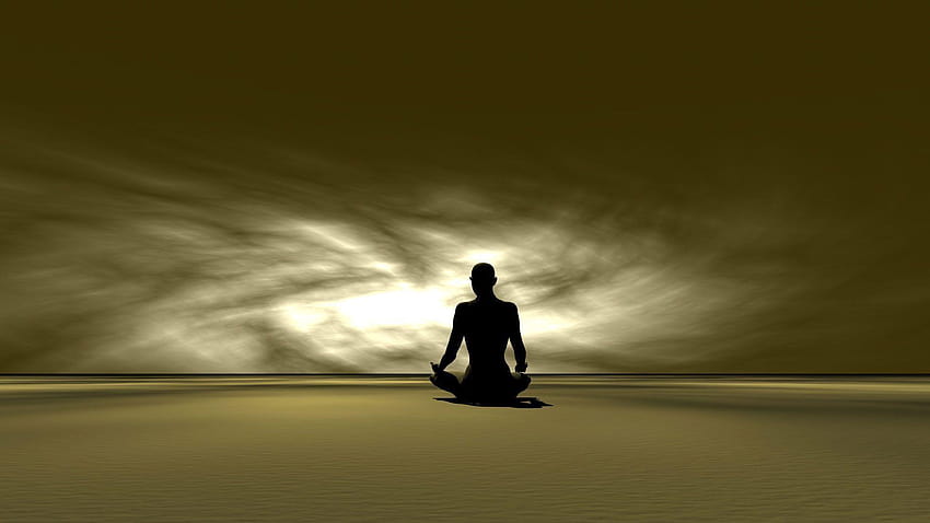 6 Meditação, meditação anime papel de parede HD
