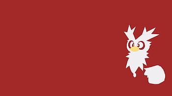 Pokemon RED - Minimal Wallpaper - Red background by lol123xb on