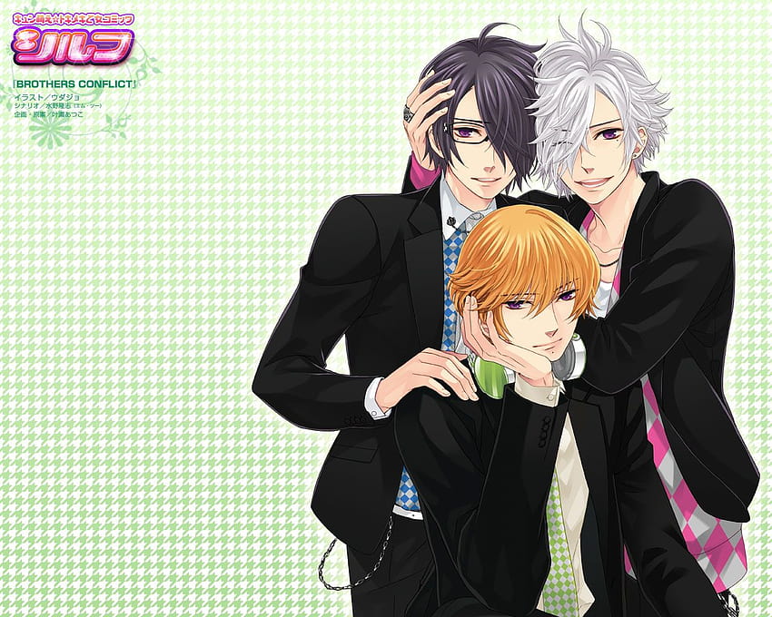 DeviantArt More Like Brothers Conflict  Chibi 2 Render by   Brothers  conflict Anime Brother
