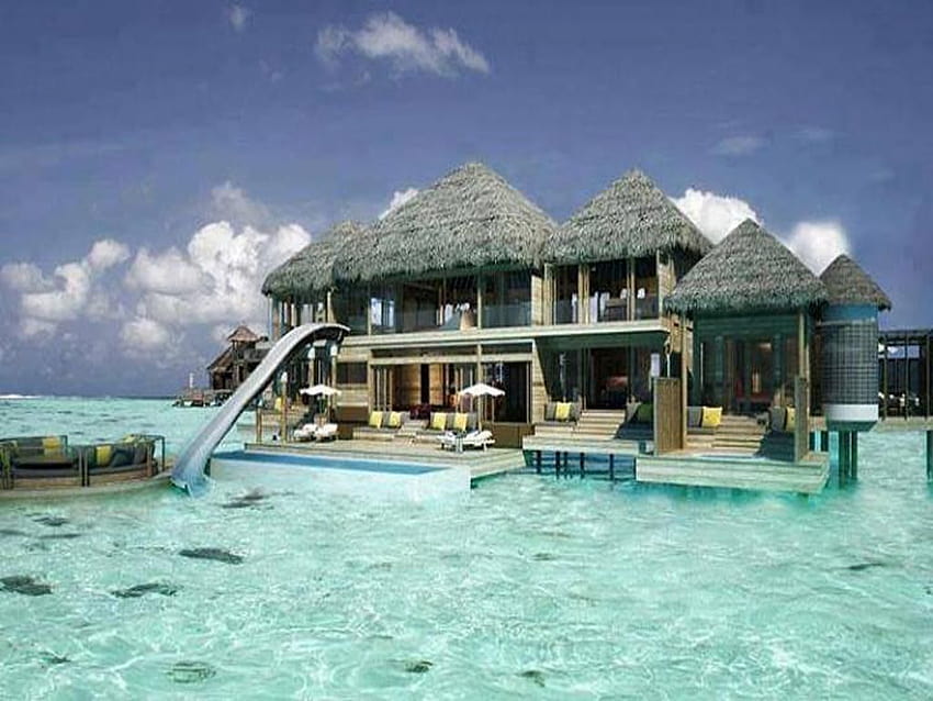 12 Best beach house [1024x768] for your , Mobile & Tablet, beach villa ...