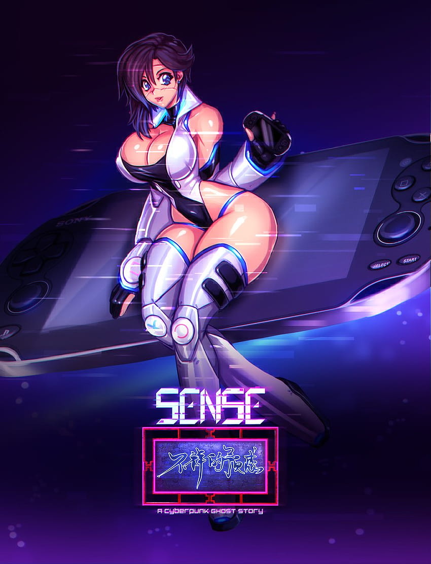 Sense: A Cyberpunk Ghost Story now available on NA PSN : r/vita, sense a cyberpunk ghost story HD phone wallpaper