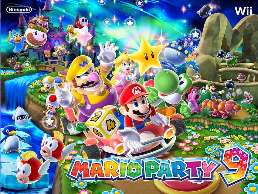 Mejor 4 Mario Party 9 en Hip, wii party u fondo de pantalla