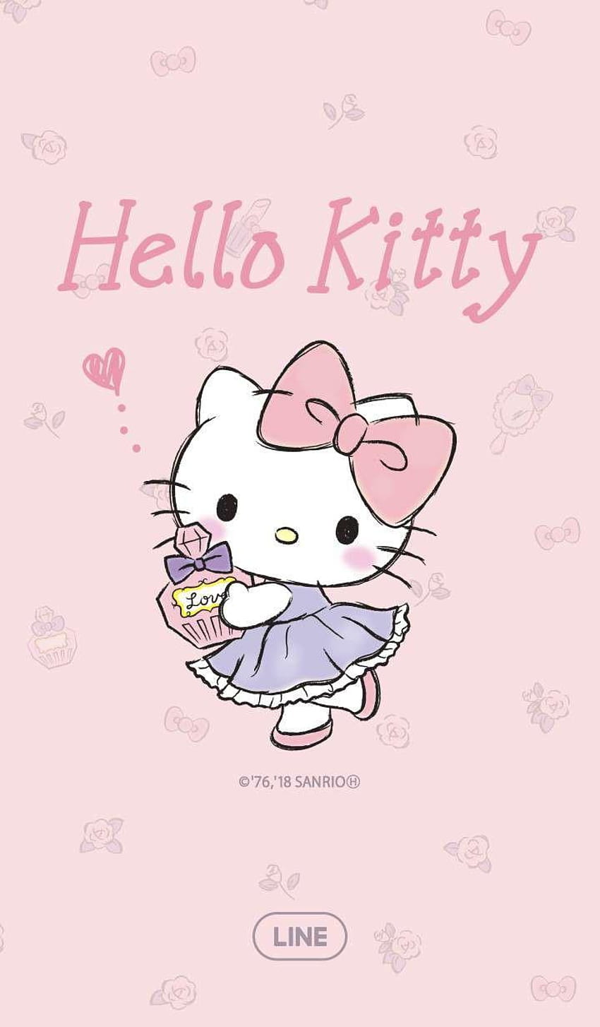 Nếu bạn yêu thích phong cách Kawaii, hãy xem ngay bức ảnh Hello Kitty Kawaii wallpaper đáng yêu này! Với màu hồng nhạt và những họa tiết ngộ nghĩnh, chú mèo xinh xắn này sẽ khiến bạn thấy như đang sống trong một thế giới đầy màu sắc. Hãy làm mới màn hình điện thoại và máy tính của bạn ngay hôm nay với bức ảnh này nhé!