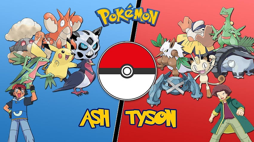 Ash Vs Tyson, pokemon hoenn league HD wallpaper | Pxfuel