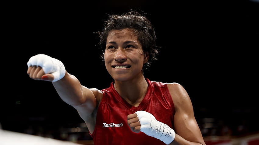 Lovlina Borgohain zapewnia medal dla Indii w boksie na Igrzyskach Olimpijskich w Tokio Tapeta HD