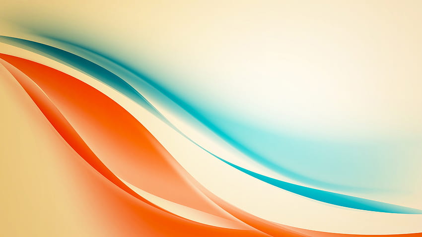 926733 , retro theme, abstract, colorful, wavy lines, 3D Abstract, orange, colourful wavy lines HD wallpaper