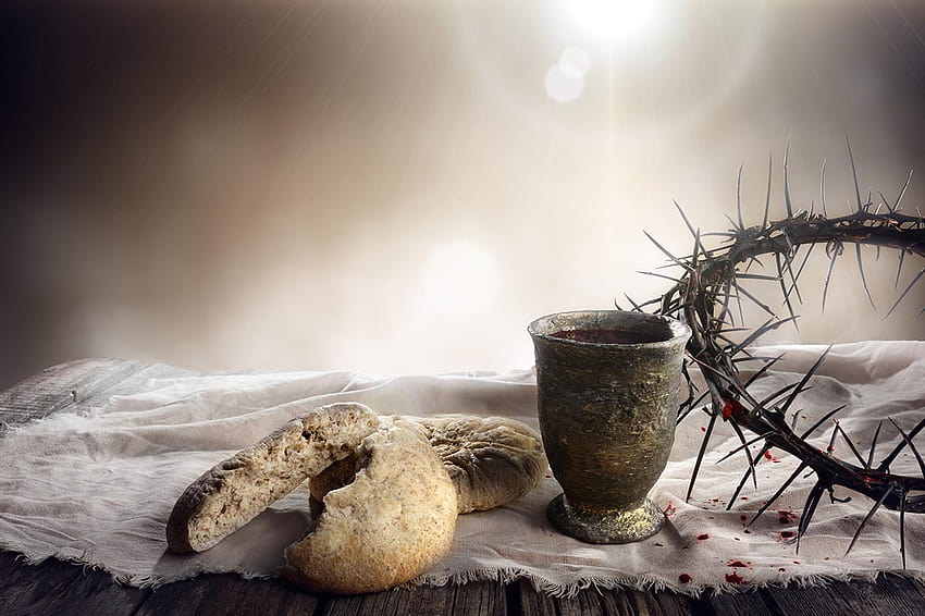 How to Approach Communion in Recovery, bread and wine HD wallpaper