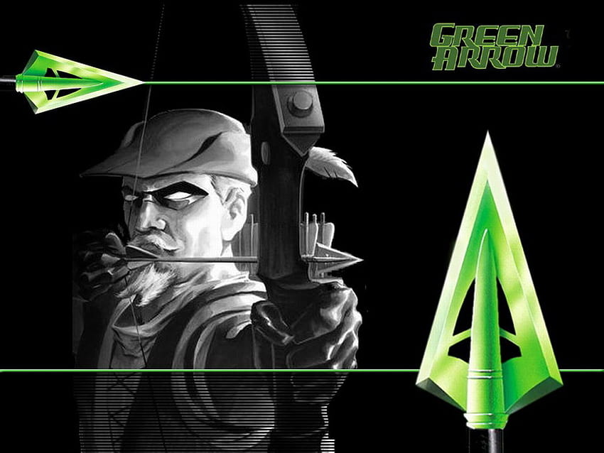 4 DC Green Arrow, зелена стрелка dc комикси HD тапет