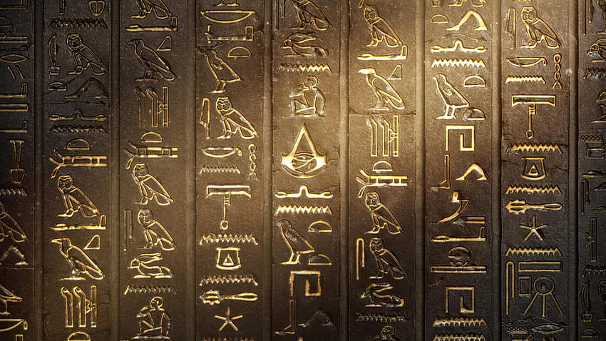 Hiéroglyphes Assassins Creed Origins, Games, ac origins Fond d'écran HD