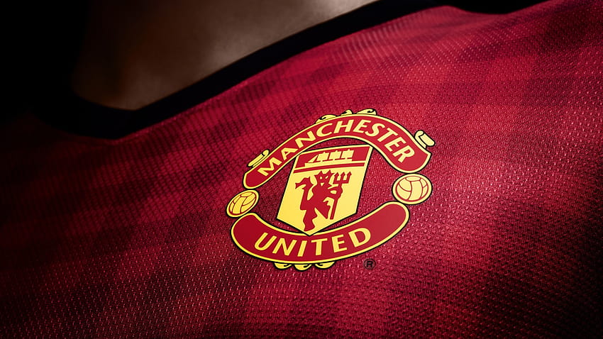 camiseta, rojo, logotipo, bandera, marca, ropa, Manchester United  1920x1080, bandera unida de Manchester fondo de pantalla | Pxfuel