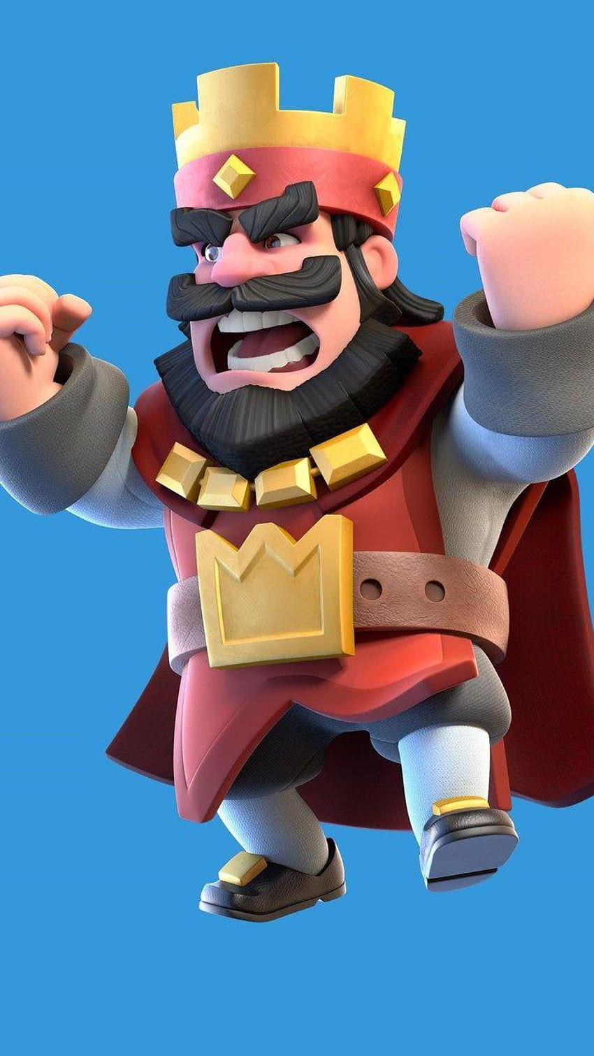 Clash Royale King Wallpapers - Wallpaper Cave