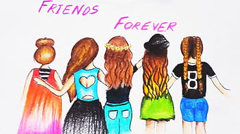 Best Friends Forever - Desenho de julinhahfofah - Gartic