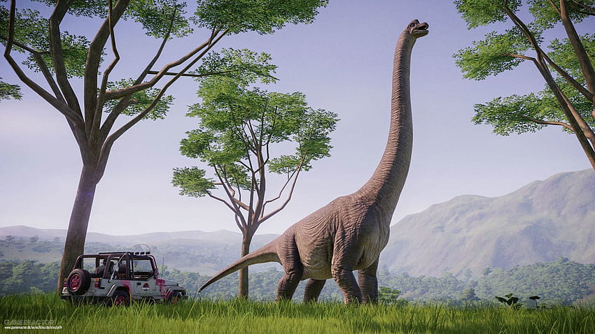 Jurassic World Evolution: Rückblick auf Jurassic Park, Jurassic World Evolution 2 HD-Hintergrundbild