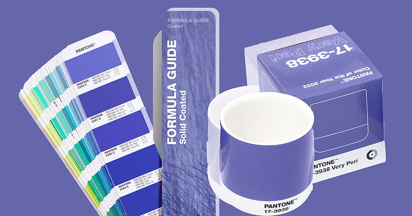 The Pantone colour of the year for 2022 is Very Peri, a blue to symbolise change HD wallpaper