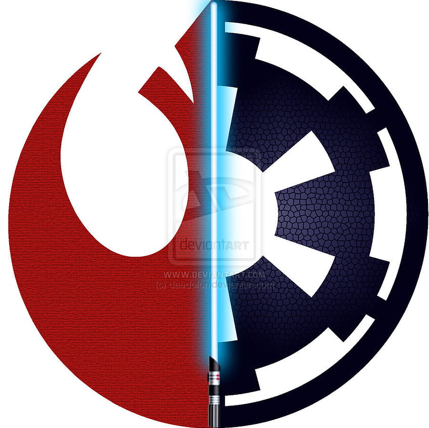 4 Лого на империята на Междузвездни войни, бунтовнически съюз срещу галактическа империя HD тапет