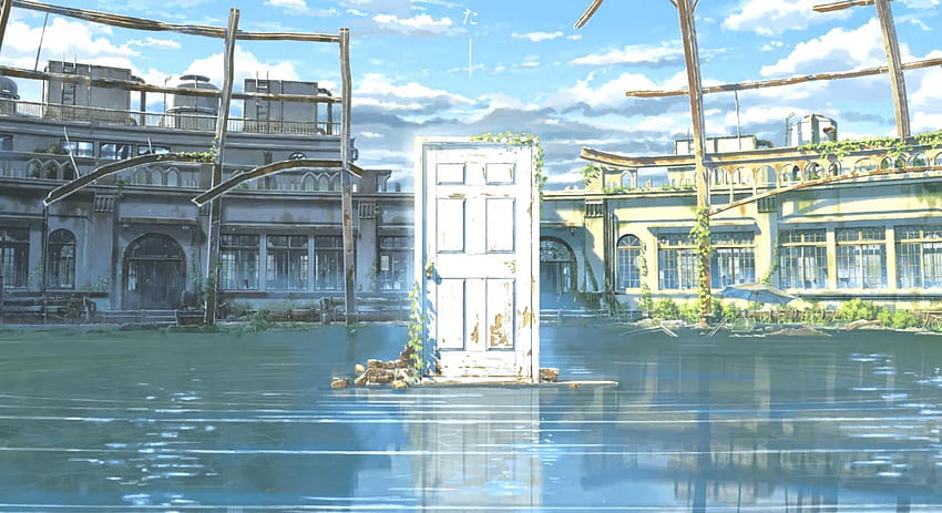 ↳ Se anuncia que la película Suzume no Tojimari de Makoto Shinkai llegará en otoño de 2022 HD тапет