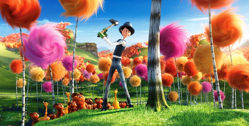 imágenes prediseñadas de personajes lorax