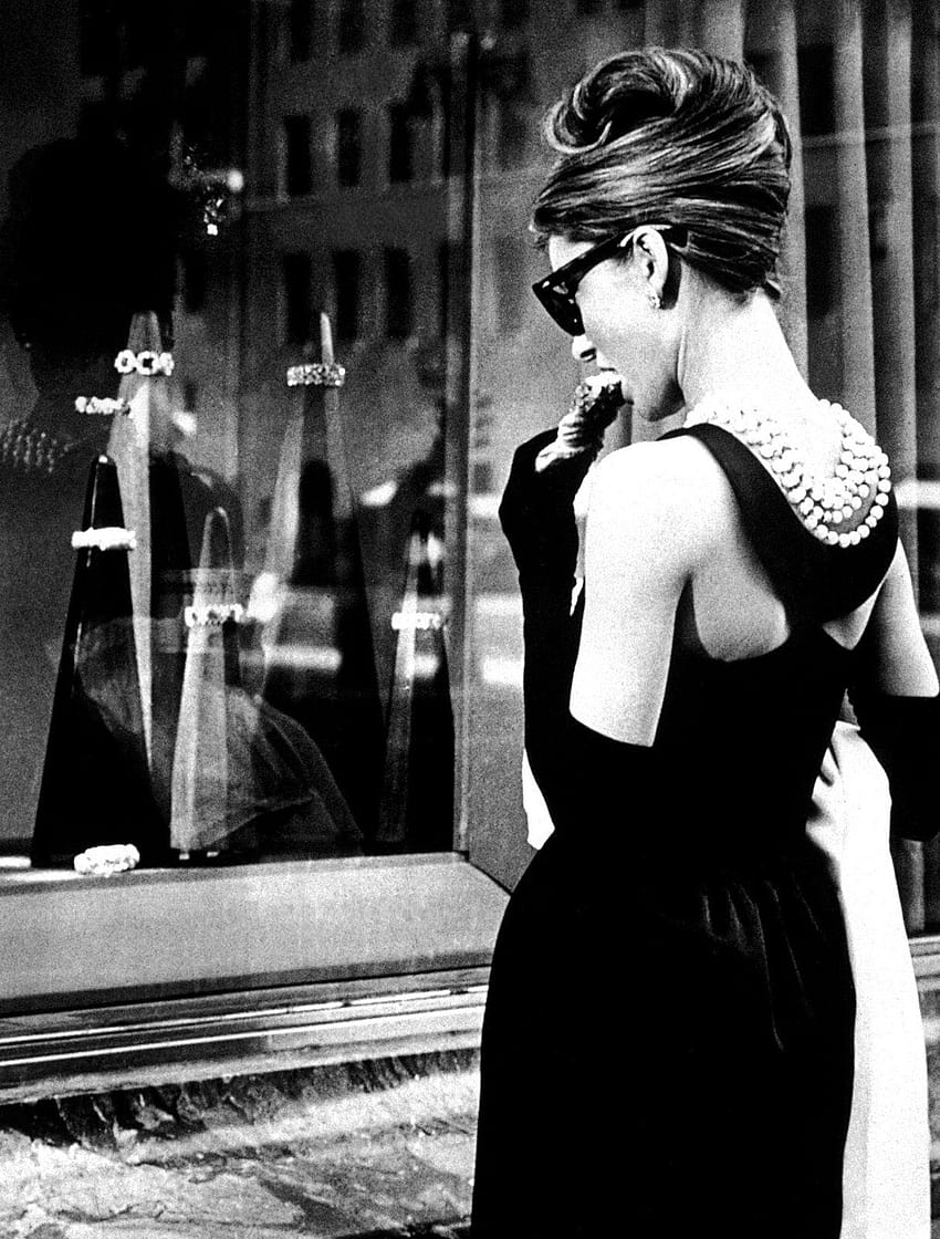 Audrey Hepburn Tiffany'de Kahvaltıda Giydir, Tiffany'de Kahvaltı HD telefon duvar kağıdı