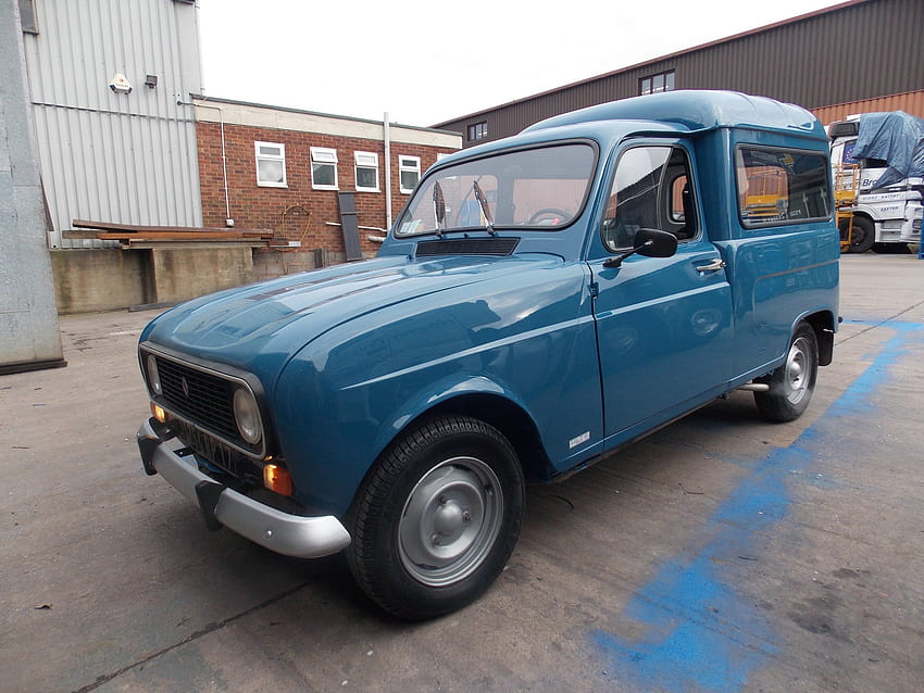 Renault 4 F4 4 L Fourgonnette Classic Delivery Cars French