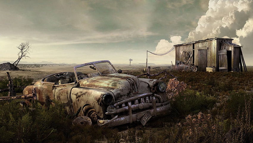Fallout, Wasteland y s para móviles fondo de pantalla