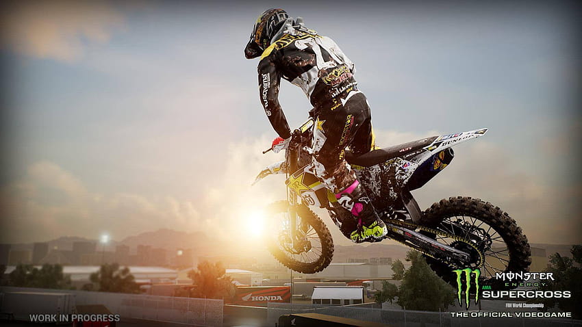 Review, monster energy supercross the official videogame HD wallpaper ...