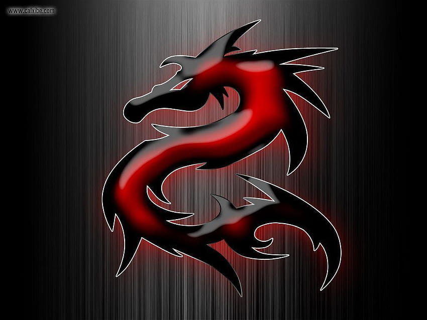 FWS744 Red And Black Dragon , Red And Black Dragon, dark dragon HD ...