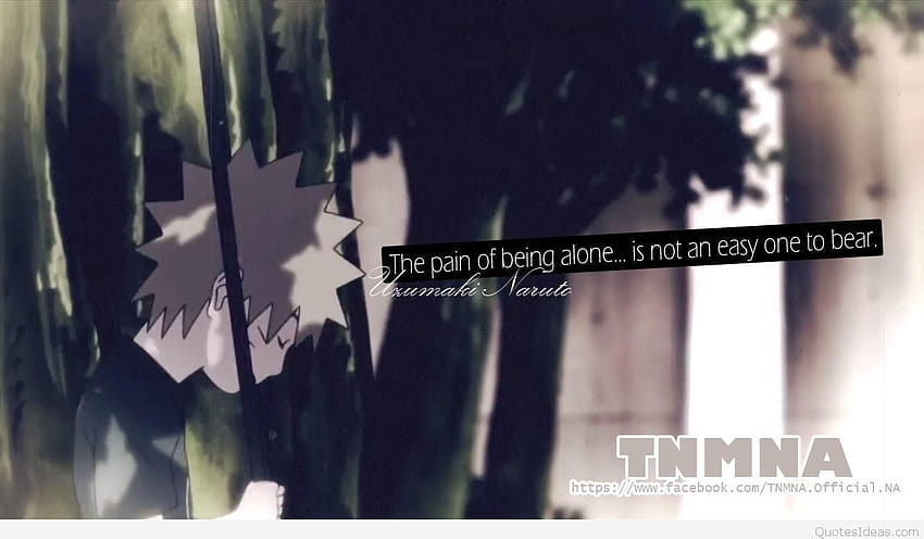 Anime Sad Quotes 1280×747, naruto anime quotes HD wallpaper