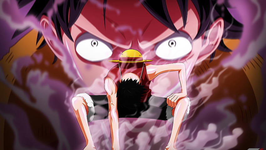 One Piece Luffy Gears 2 Аниме HD тапет