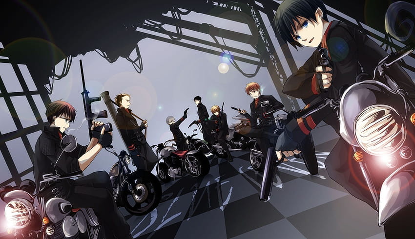 Ao No Exorcist, Motorcycle, Blue Exorcist, Guys, Okumura, anime boys group HD wallpaper