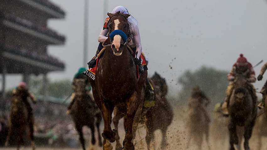 Listen LIVE as Justify looks to complete Triple Crown at Belmont, belmont stakes HD wallpaper