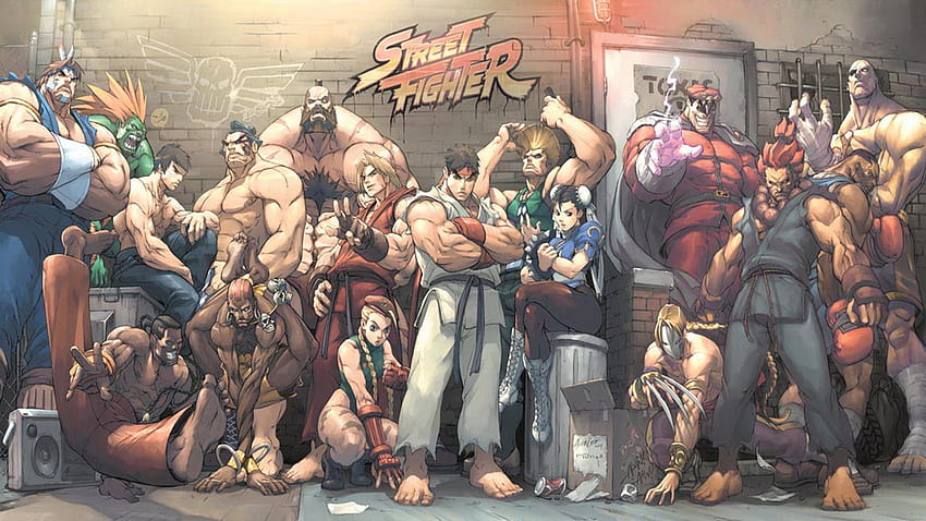 Capcom comemora 30 anos de Street Fighter com novo aniversário, street fighter 30º aniversário papel de parede HD