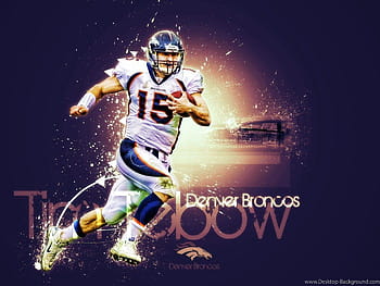 New Tim Tebow Denver Broncos Jets Illustration/ Print Sn Only 