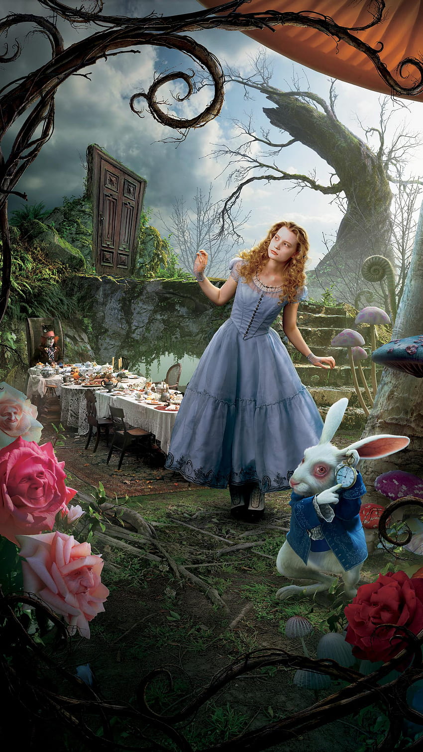 Alice in Wonderland Phone alice in wonderland aesthetic HD phone wallpaper   Pxfuel